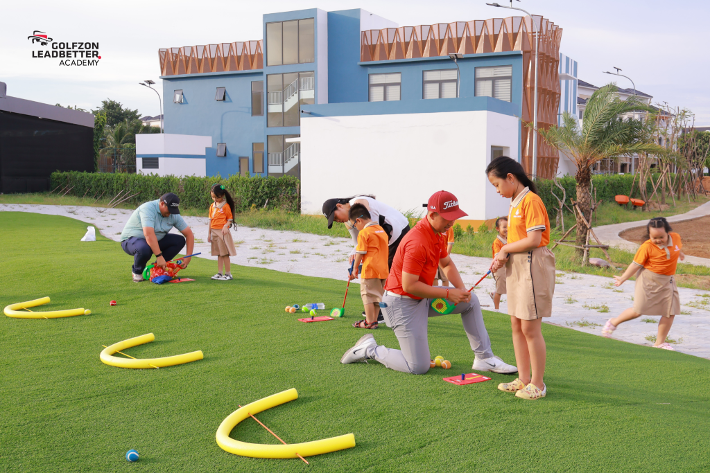 Học sinh Yersin School trải nghiệm Junior Golf tại GLA HCMC