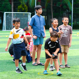 Các bé SNA Marianapolis tham gia hoạt động Junior Golf tại GLA HCMC