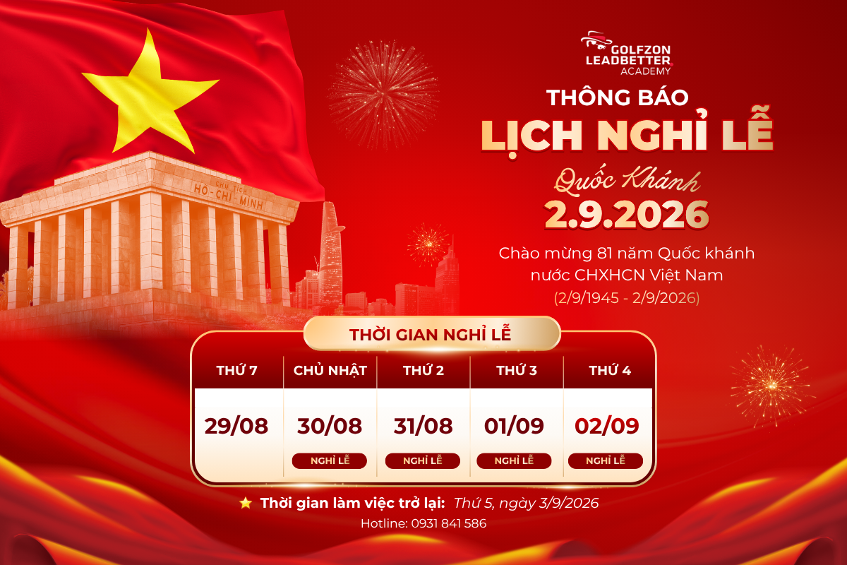 Lịch nghỉ lễ 2/9/2026 GLA HCMC